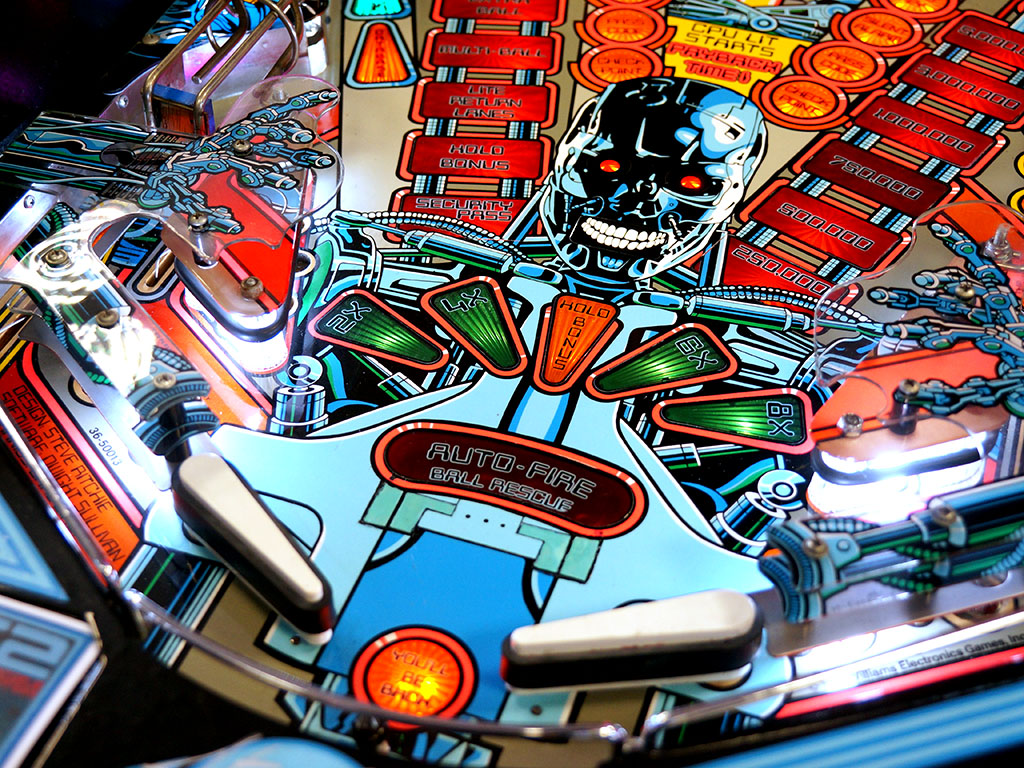 Terminator 2 Pinball Machine For Sale UK